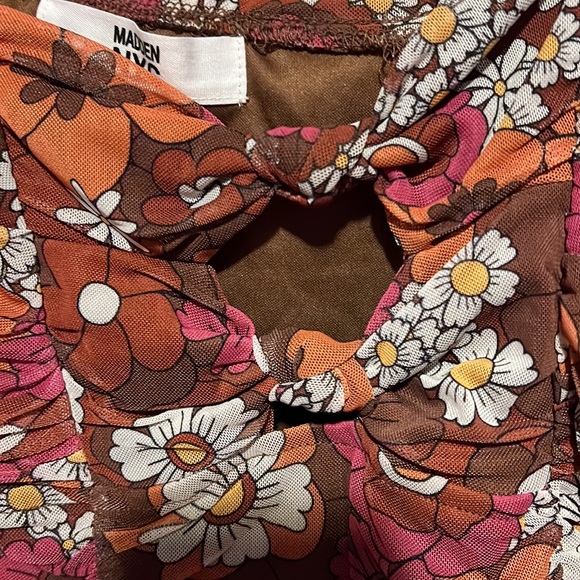 NWT Madden ruched dress - Picture 2 of 4